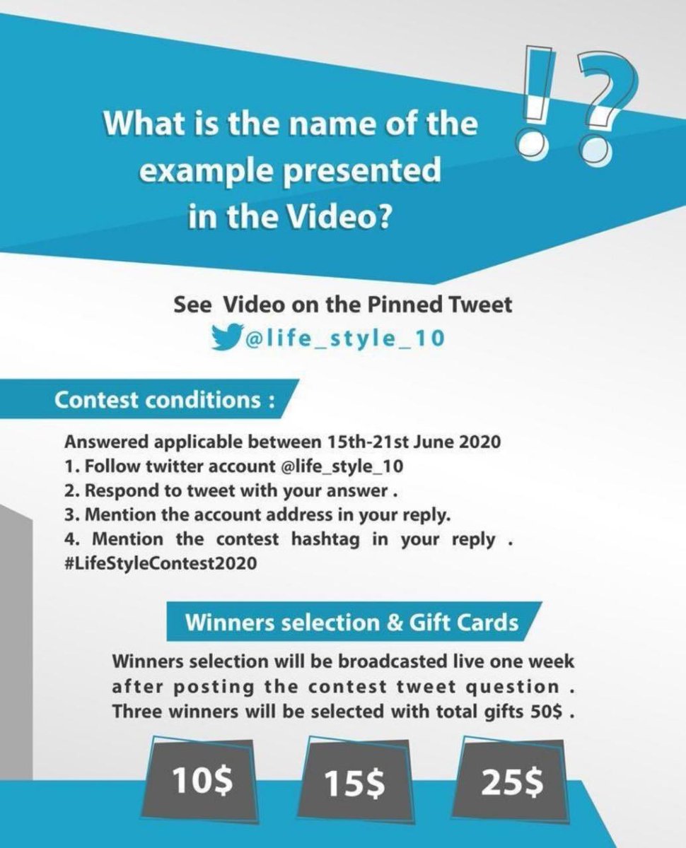 rwaj1010's tweet photo. 2 days left to win
You can do it in 2 minutes
@life_style_10
#LifeStyleContest2020
https://t.co/CfTfDUo7rL
#WaruguruExposesRuto
#CessationForAll
#StopAbortionBill
#TeenRepublikNTV
#Party48withdjtwinn
#LifeStyleContest2020
@life_style_10 https://t.co/D3vs5XChIZ