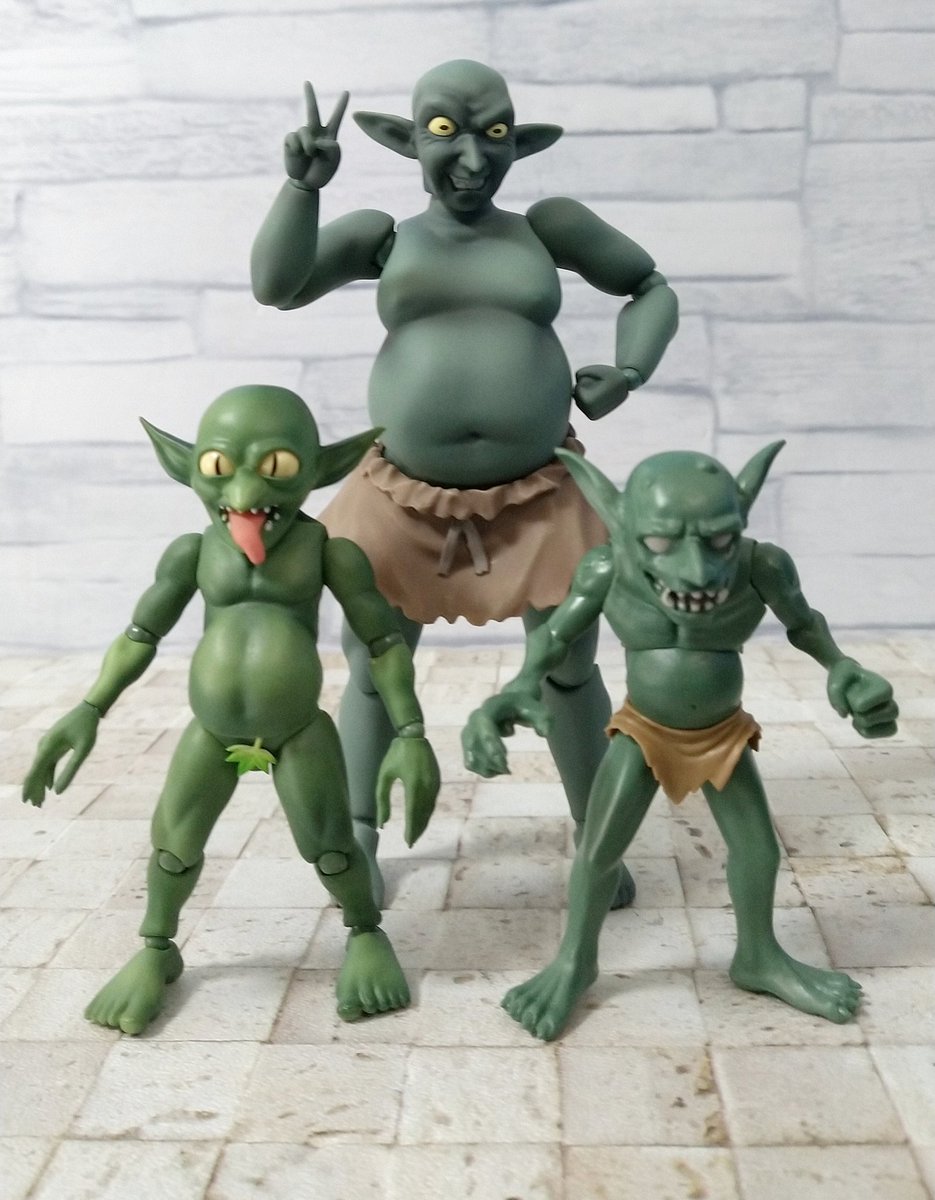 マンバ科 Twitter પર ダイキのゴブリンさんが延期延期の末に届きました 今までのゴブリンと比べると1 12サイズという事でかなり大きく ゴブリンチーフとかそんなイメージです 頭部差し替えでオークにできたりもします あと 載せてませんが立派なおちんもついて
