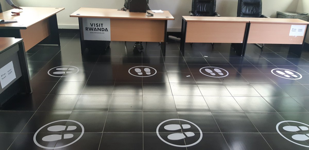 RwandaPark's tweet photo. This morning @RwandaPark Volcanoes National Park/Kinigi Headquarters in #preparations of re-opening tourism activities with Guidelines of COVID-19.@RDBrwanda @visitrwanda_now @GorillaDoctors @SavingGorillas @NatGeo https://t.co/4C2iuQdCe7