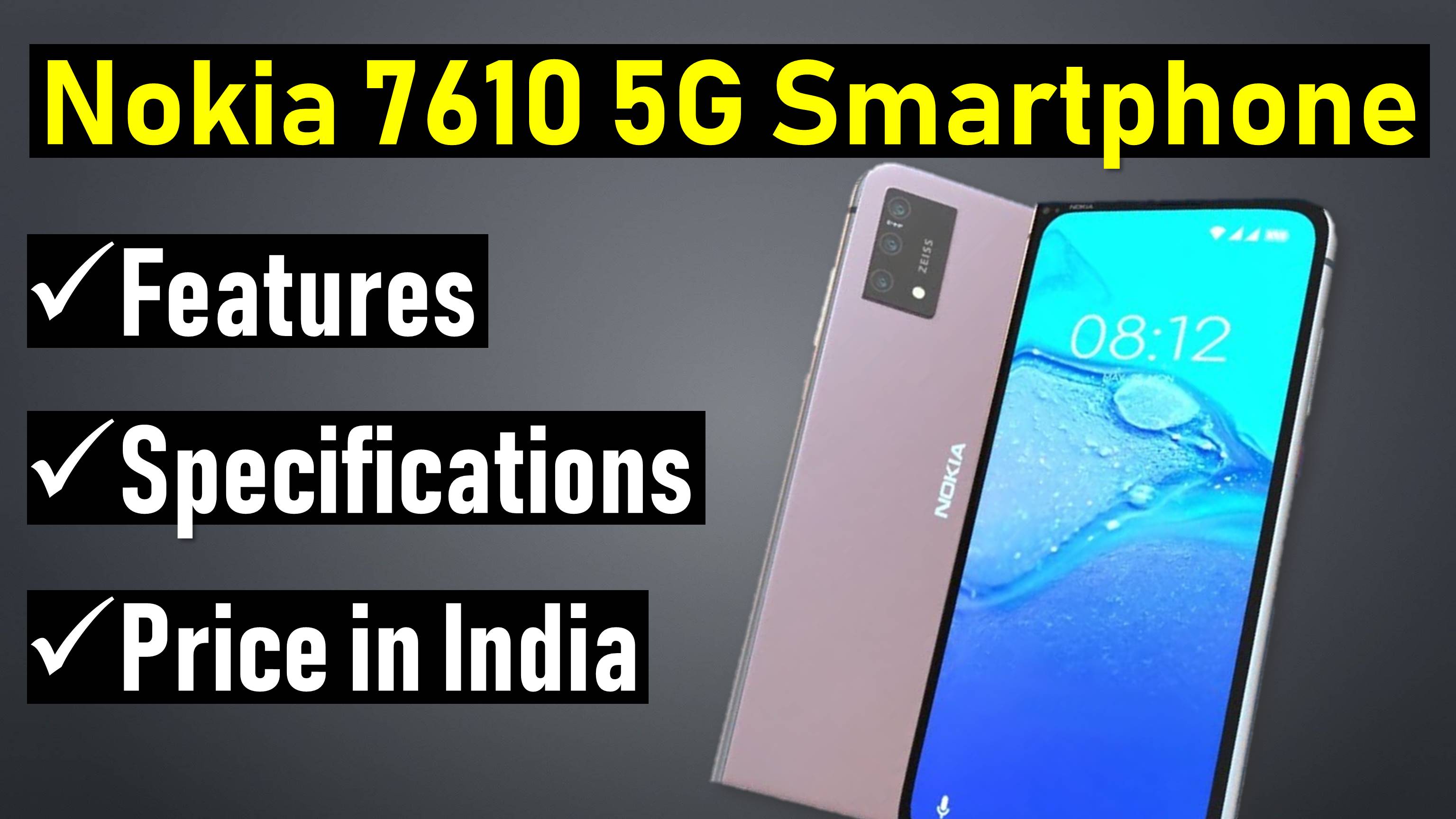 Tech Studio on X: Nokia 7610 5G Full Phone Specifications, Features and  Price in India  Tech Studio #Nokia7610 #TechStudio #TechStudioHindi  #TechStudioOfficial Watch full video:    / X