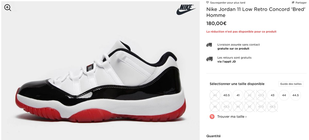 jordan 11 concord jd