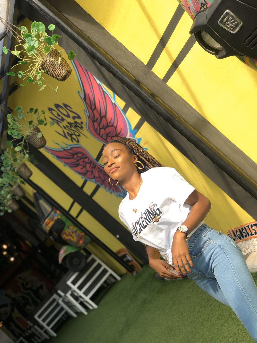 LAGOS BISTRO . Called Lagos Bistro but located in the heart of Abuja. Has a typical Lagos feel and a lot of art. There’s a Danfo bar and kekenapeps hanging on the walls and a lot of funny writings. Nice food and a nice outdoor section. Picture perfect too.