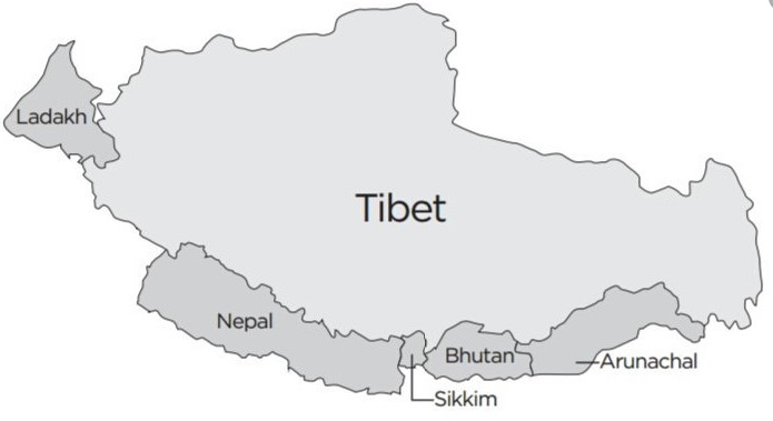 When Tibet was occupied, Mao Zedong, founding father of Republic of China said, ‘Tibet is the palm which we must occupy, then we will go after the five fingers’. The first finger is Ladakh. The other four are Nepal, Bhutan, Sikkim and Arunachal Pradeshhe. (1/n)