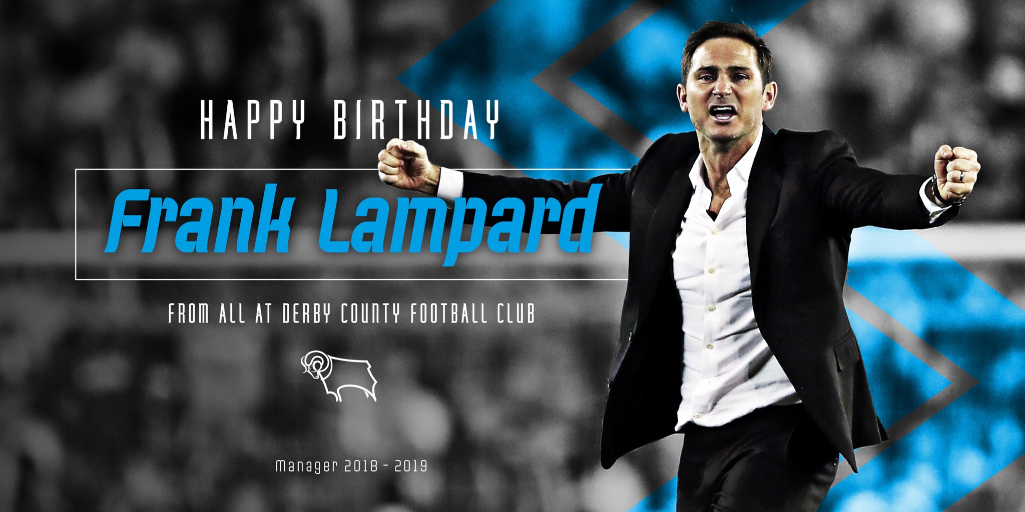 Happy birthday to our former manager, Frank Lampard! 