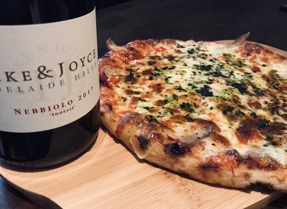 Nebbiolo and Pizza kinda night #AdelHills #Lenswood