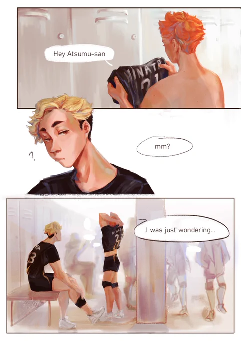 #atsuhina ish comic about fate / lack of it and stuff

(1/3) 