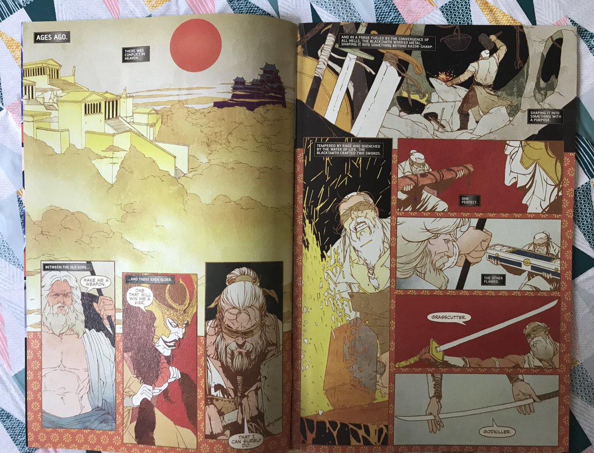 This is a great issue, full of humanity (ironically), and pathos. Alessandro Vitti and Sunny Gho work wonders with the mood here, and really help lift this story into something epic.