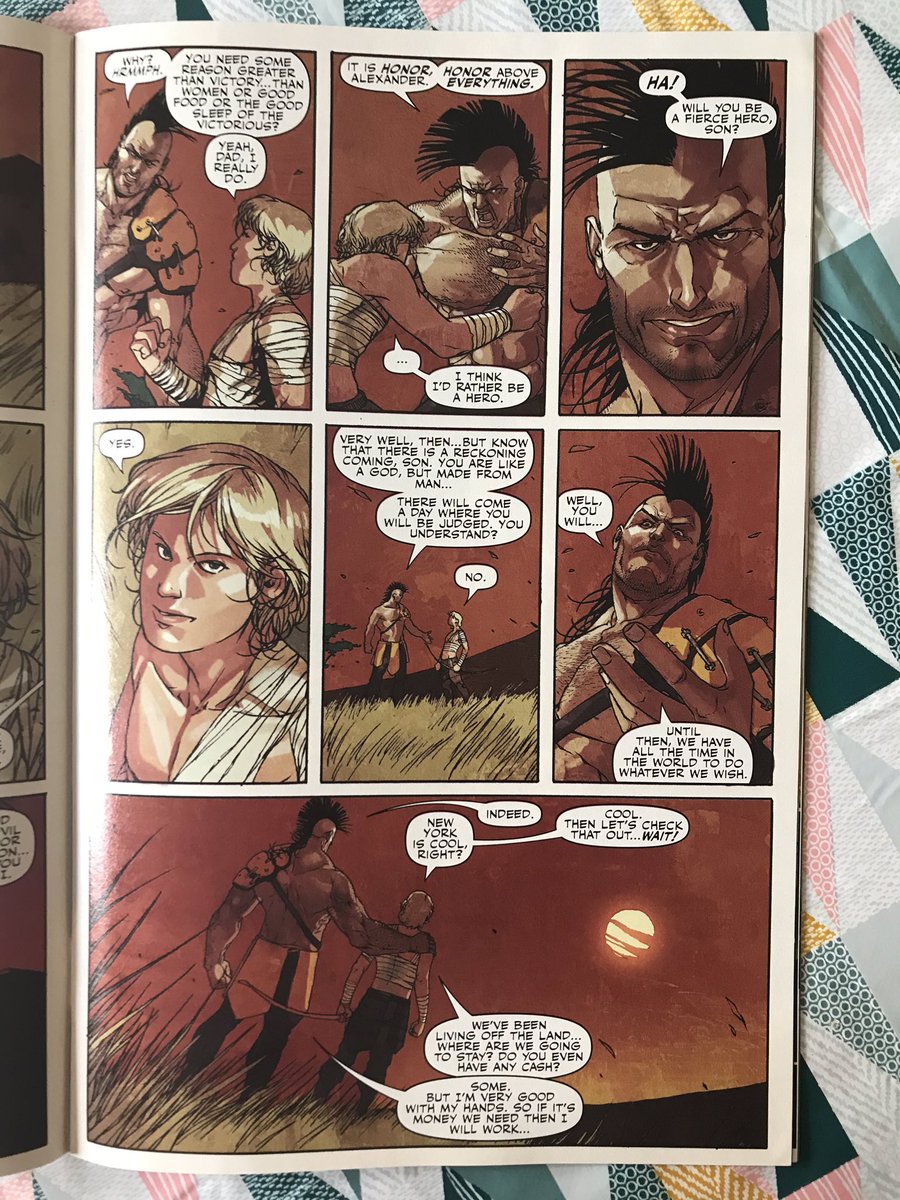 This is a great issue, full of humanity (ironically), and pathos. Alessandro Vitti and Sunny Gho work wonders with the mood here, and really help lift this story into something epic.