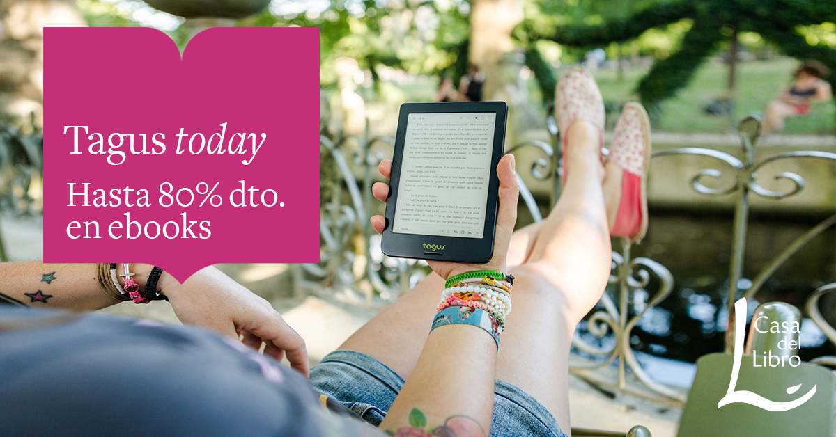 casadellibro's tweet photo. Cada día grandes eBooks a precios pequeños.
Son los #TagusToday. Ofertas que duran solo 24 horas. ¿Quieres ver cuáles son?
¡Mira y no te los pierdas! 👉 https://t.co/RtzAC1bkN1 https://t.co/NDu7FvpuHG