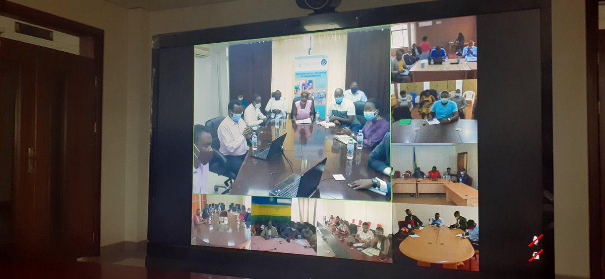 GasaboYouth's tweet photo. #Birikuba:Komite y’Inama y’Igihugu y’Urubyiruko @Gasabo_District bitabiriye Inteko rusange @RwandaYouth ya 23 hifashishijwe uburyo bw’ikoranabuhanga “Video Conference”. #DukomezeImihigo 
@YouthCultureRW 
@CityofKigali https://t.co/d0Io6lo2b8