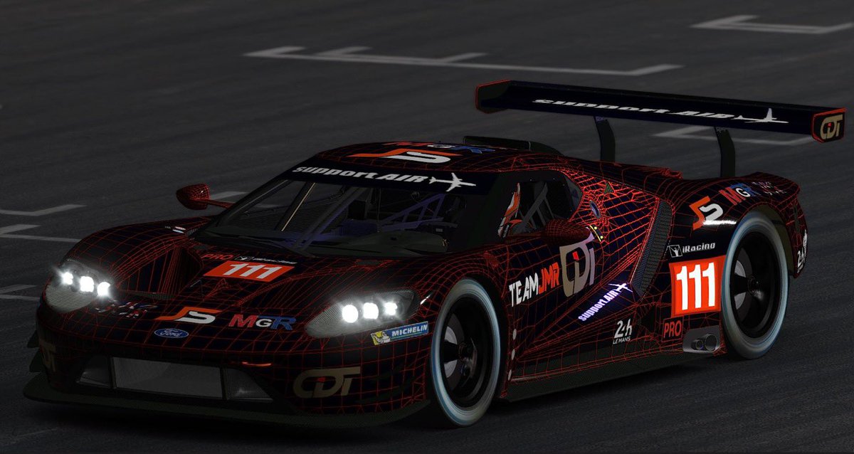And it’s race day! I’m very excited to be taking part in the iRacing Le Mans 24hr with @Joshsteedracing, Richard Crozier, Johnnie Mackay and James Clarke, let the fun commence at 2pm!