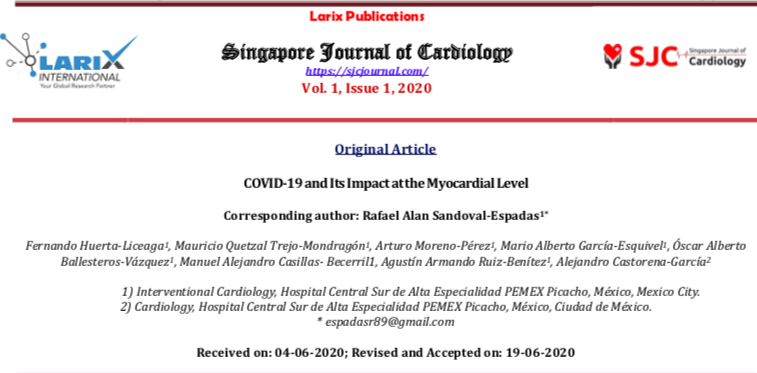 LabPemex's tweet photo. Thanks to all the team #PemexCathLab

Two publications based on the COVID-19 pandemic

#covidsafety #interventionalcardiology #cardiovascular #cardiologist https://t.co/6JjdBWt4ix