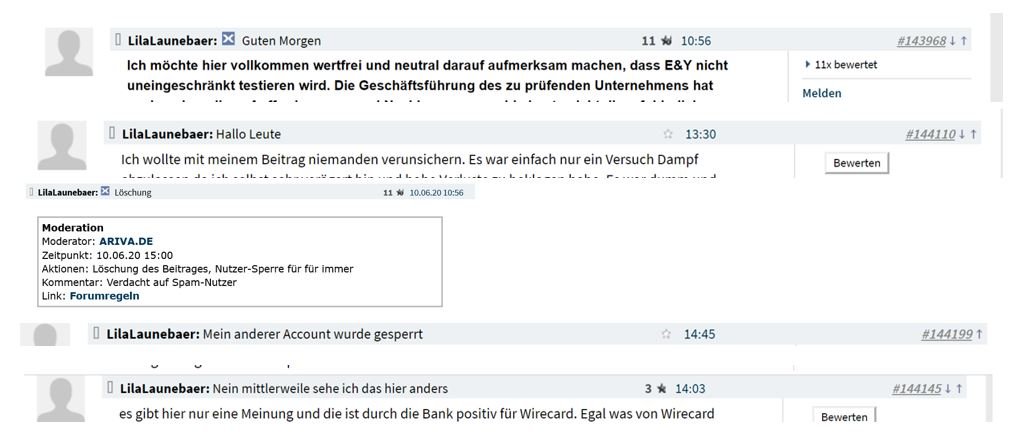 Mcamathematik Quelle T Co Elxsdjqh4c Wirecard Insiderinformationen Gesucht Lilalaunebaer T Co 8slvauheag