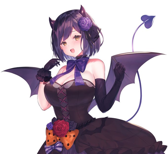 🎃👿ハロウィンしずりん&amp;長髪猫耳しずりん🐾🎃
#凛Art 