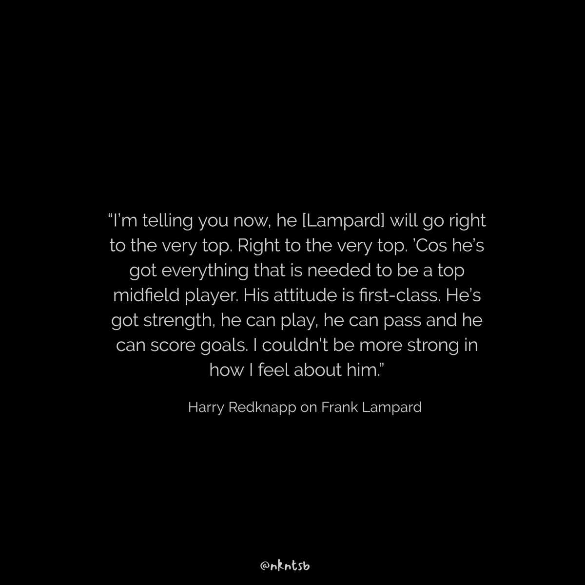 nkntsb's tweet photo. beberapa kutipan tribute untuk Frank Lampard dari legenda sepak bola

#respect #franklampard #legend https://t.co/Lt7FCVQqkx