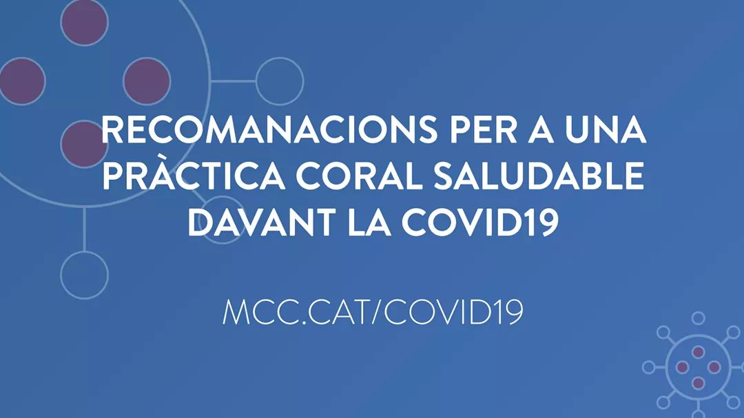 MoviCoralCat's tweet photo. Les corals volem tornar a cantar 🗣🎶

Per facilitar el retorn a l'activitat coral, el @MoviCoralCat posem en marxa un espai a la pàgina web on trobareu recollides totes les recomanacions per a una pràctica coral saludable davant la Covid-19.

👉 https://t.co/4IHRgtMPmi https://t.co/dNO89rn7LC
