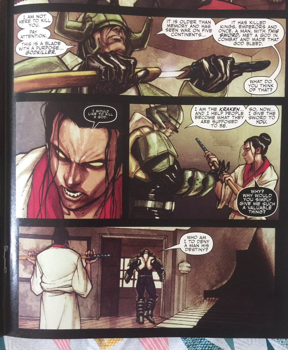 Hickman’s pacing is exceptional. This is the first book of a new arc, and we get it all here, with Yo-yo returning home, a growing, looming threat in The Gorgon’s origin and maturation, and Daisy’s world (and that of the Secret Warriors as a force) gets bigger ... “hell’s comin’”