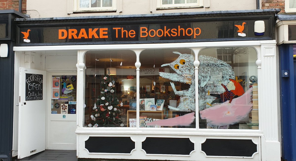 Shout out to the utterly brilliant @drakebookshop - friendly, knowledgeable and a vital part of the community in Stockton-on-Tees (and beyond!) #IndieBookshopWeek  #SupportIndieBookshops