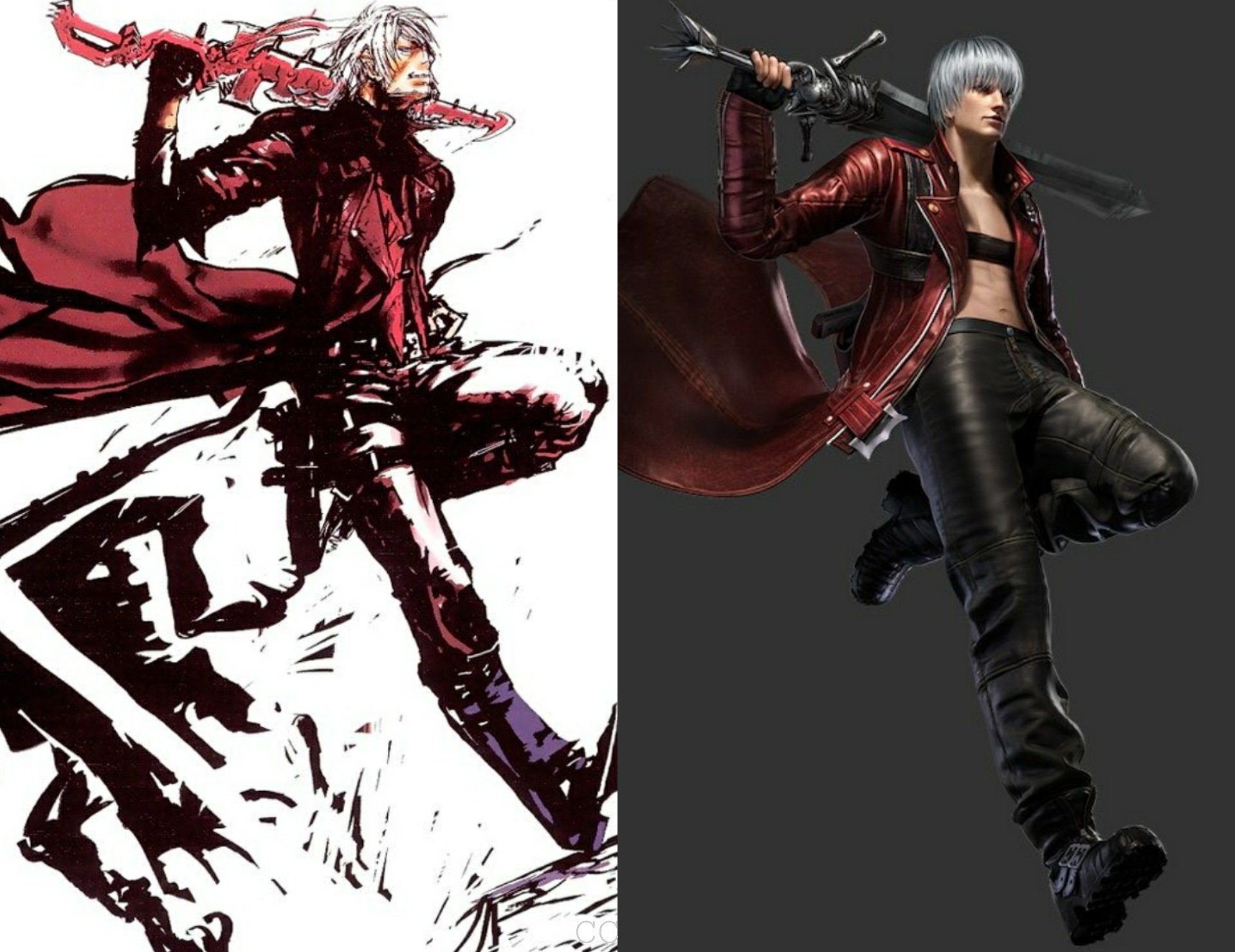 DMC1 Dante  Dante devil may cry, Devil may cry, Davil may cry