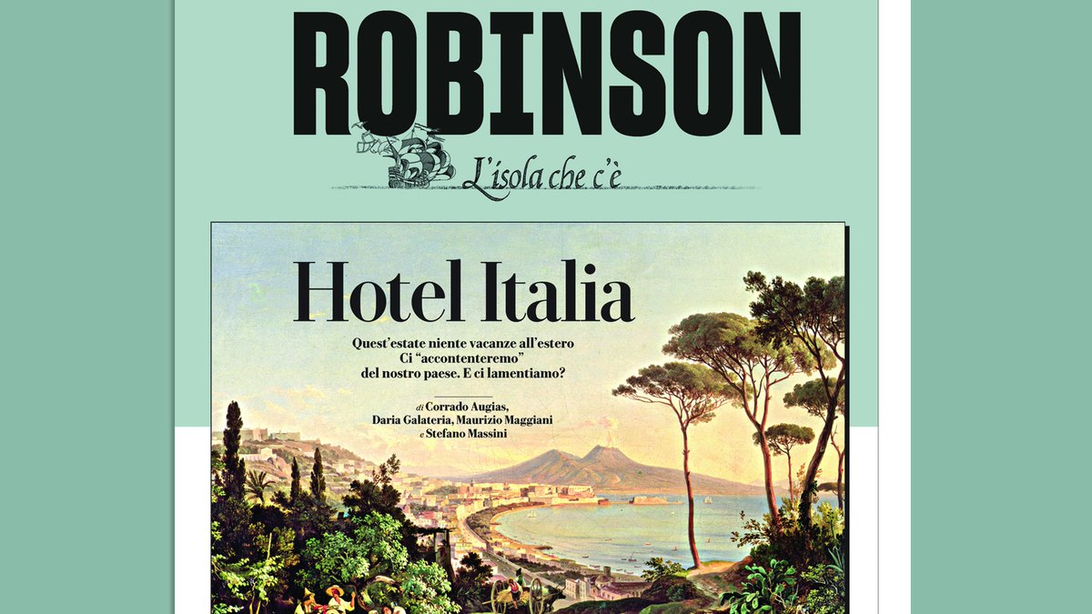 Robinson_Rep's tweet photo. «Questa è l'Italia, non c'è bisogno di richiamare grandi mete come Venezia o Firenze - per non parlare di Roma - basta puntare il dito e andare a caso, certi di scoprire ovunque qualcosa che è possibile trovare solo qui». Corrado Augias su #Robinson ci guida per il Belpaese https://t.co/t3eHyCTGb3