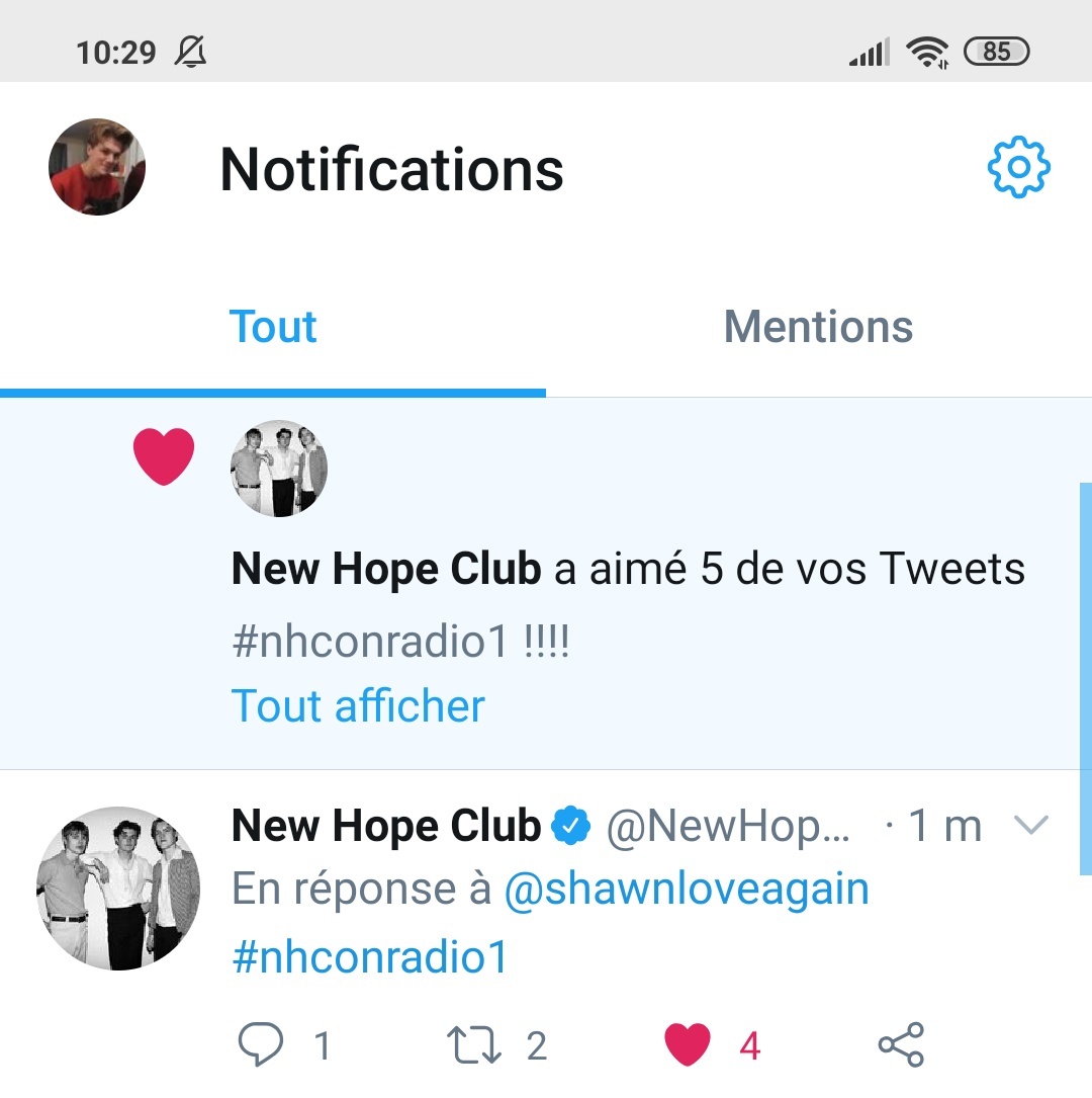 i love you!!! you made my day, thank you so much 🥺❤ #nhconradio1 !!!