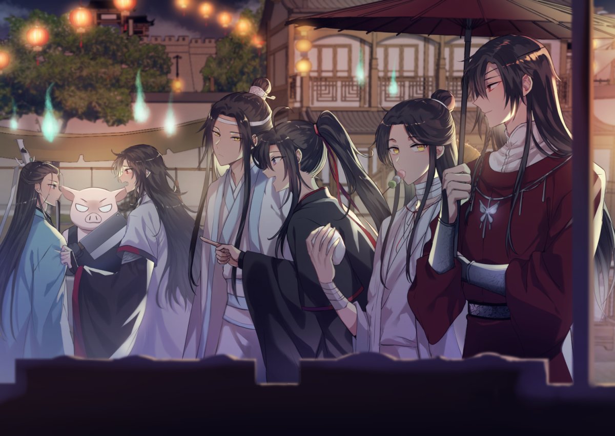 modasell's tweet photo. 망무 빙추 화련 귀시장 데이트🥰
크로스오버 좋아

#天官赐福 #魔道祖师
#人渣反派自救系統 https://t.co/dvHkicHVY5