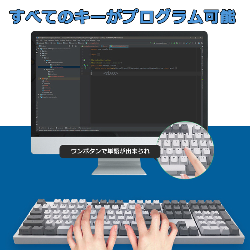 BgvpJapan's tweet photo. Empomaker NIZ Plum*87キー35g静電容量式有線（Bluetoothなし）メカニカルキーボードが来るぞ～
Windows2000/Win 7/8/10/XP/Vista, Linux, Mac OS, IOSデスクトップやパソコン設備に対応でき
IP68レベルの防水機能
https://t.co/nTd2KL8CuX
RTとフォロお願いいたします
拡散希望
#メカニカルキーボード https://t.co/TgKbGKThMo