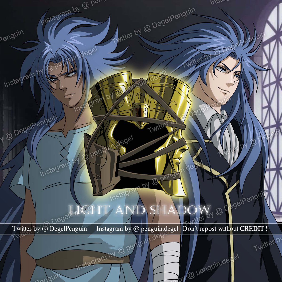 Light and Shadow】 Happy birthday to LC genmini #双子座の