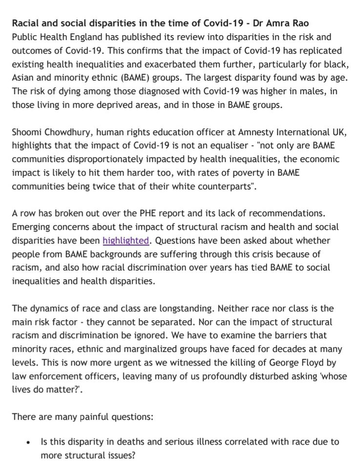 UKDCP's tweet photo. PSYCHOSOCIAL IMPACT &amp; IMPLICATIONS OF COVID 19
22nd June 2020; 4-5 pm
DCP Racial &amp; Social Disparities group Listening &amp; Engagement Event. Opportunity to share how to dismantle racial &amp; social disparities &amp; structural racism. 
Email Amra Rao: psychologicalhorizons@gmail.com https://t.co/MQxxGZm6l7