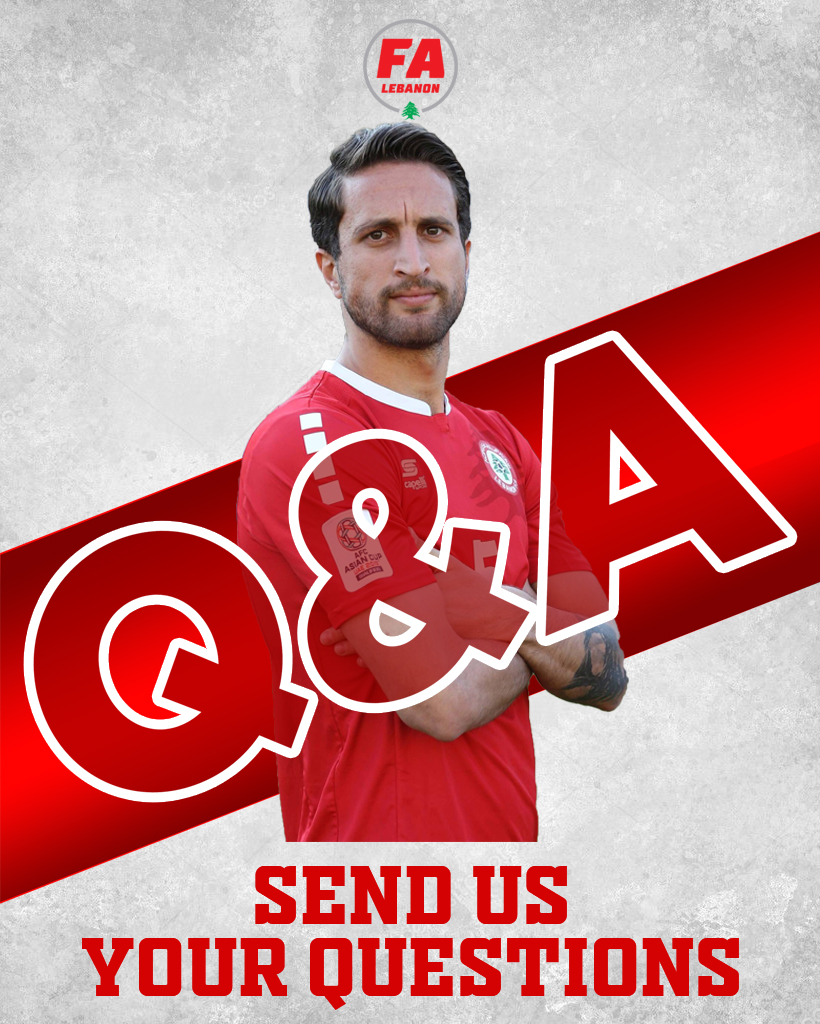 🇱🇧جاد نورالدين سيكون ضيفنا وسنطرح عليه أسئلة الجمهور.
ضع أسئلتك هنا 👇

🇱🇧Jad Noureddine will be our guest for a special episode of Q&amp;A's. 
Drop your questions here 👇