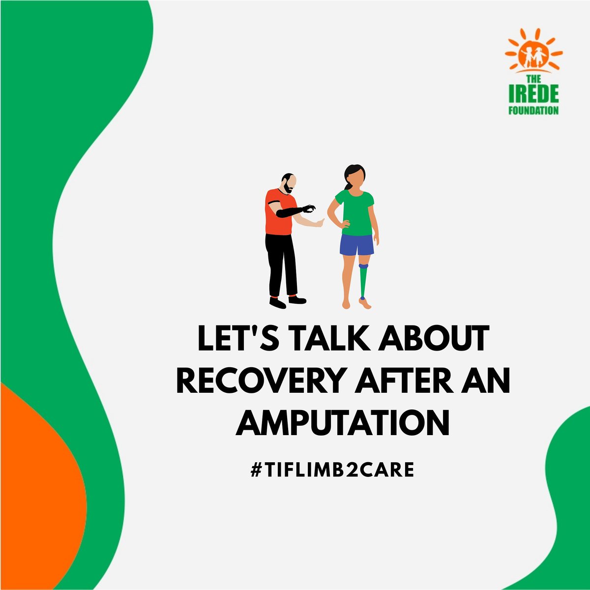 theirede's tweet photo. How did you recover after a major health/medical challenge?
#TIFsupportgroup
#TIFLimb2Care
#AmputeeSupportgroup
#TIFEducates
#TheIredeFoundation
#ExtendingLimbsRaisingChampions
#EnablingTheFuture https://t.co/TNh76CxP7i