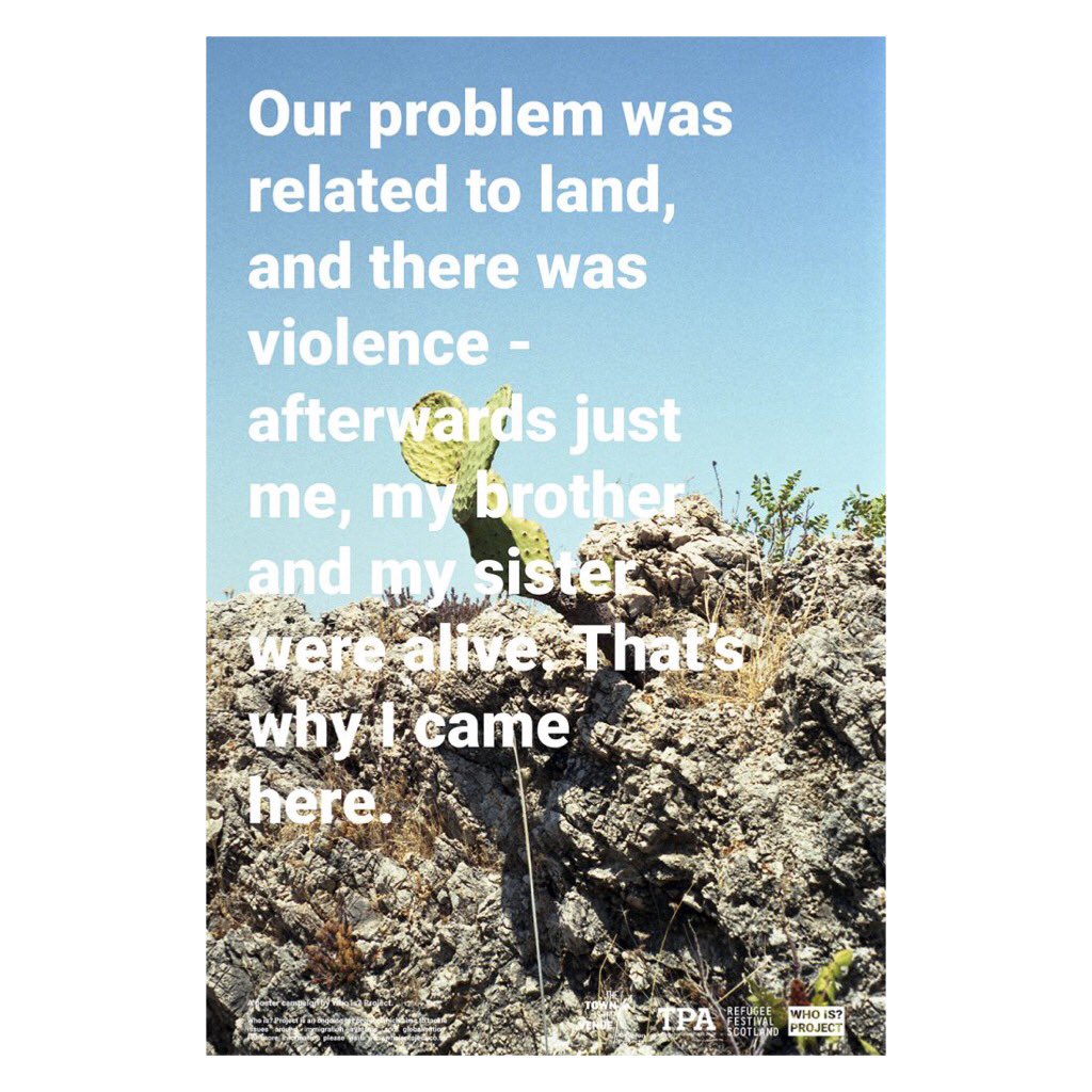 thewhoisproject's tweet photo. Today 20th of Jun is #RefugeeDay we are sharing some our posters in here to solidarity and celebrate the Refugee day.  Please join our online poster campaign, share and tag any of them to join this day.
Happy Refugee Day
#refugeeweek #refugeefastivalscotlan 
#whoisproject https://t.co/WgBQR1vj3o