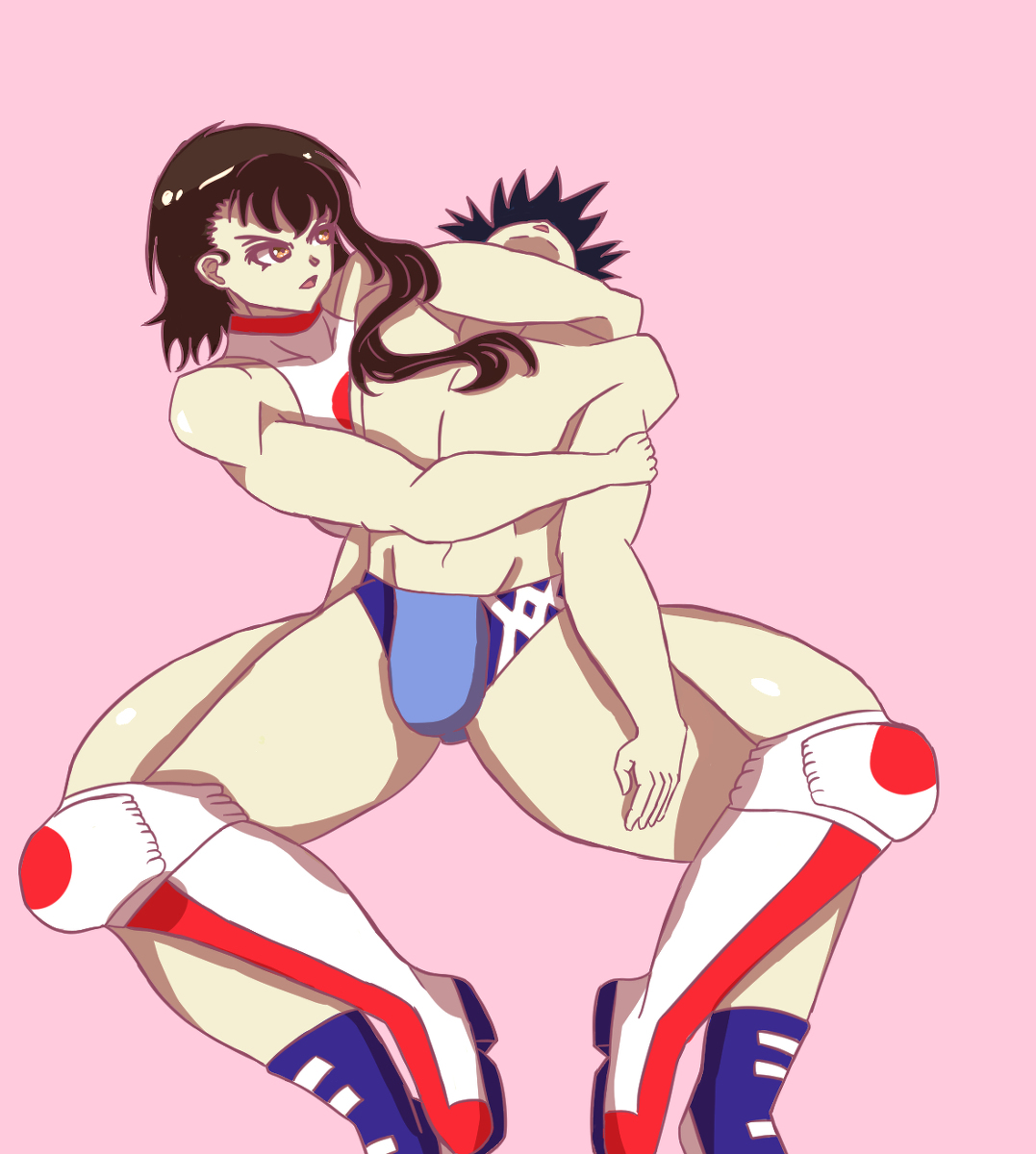 WhiteCawfeee COMMS CLOSED on X: Mixed Wrestling #プロレス #Nisekoi #ミックスファイト  #技絵 t.coQSoKd66Y7r t.cooTmxxt6n8k  X
