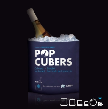 cubershielo's tweet photo. #PopCubers. Nuestra bolsa cubitera de hielo picado que enfría la bebida en pocos minutos. Un formato innovador totalmente nuevo en el mercado. Para improvisar una #fiesta en cualquier momento. ¡Qué inventazo! #Cubershielo #IceMenu #HieloPremium #PremiumIce #ProcubitosEurope https://t.co/ZpIhJLIzvZ