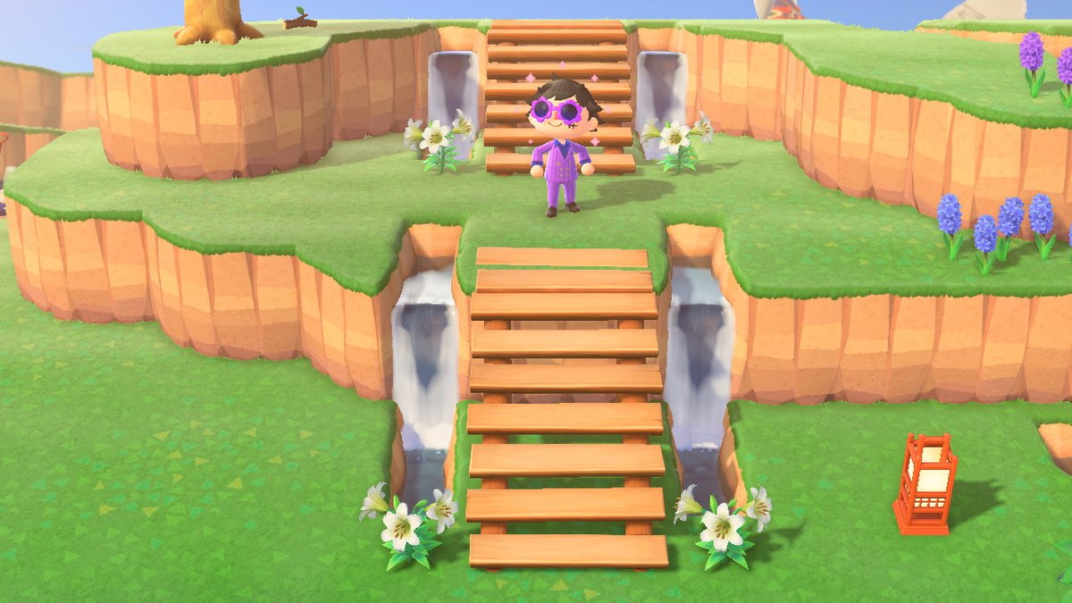 achlohen's tweet photo. wanted to do an island tour once i was done decorating but i can't stop terraforming lolol. anyways, here's a part im satisfied with! #ACNH https://t.co/Xh7vDXQa0V
