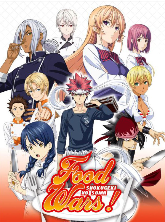  Food Wars estreia na Netflix