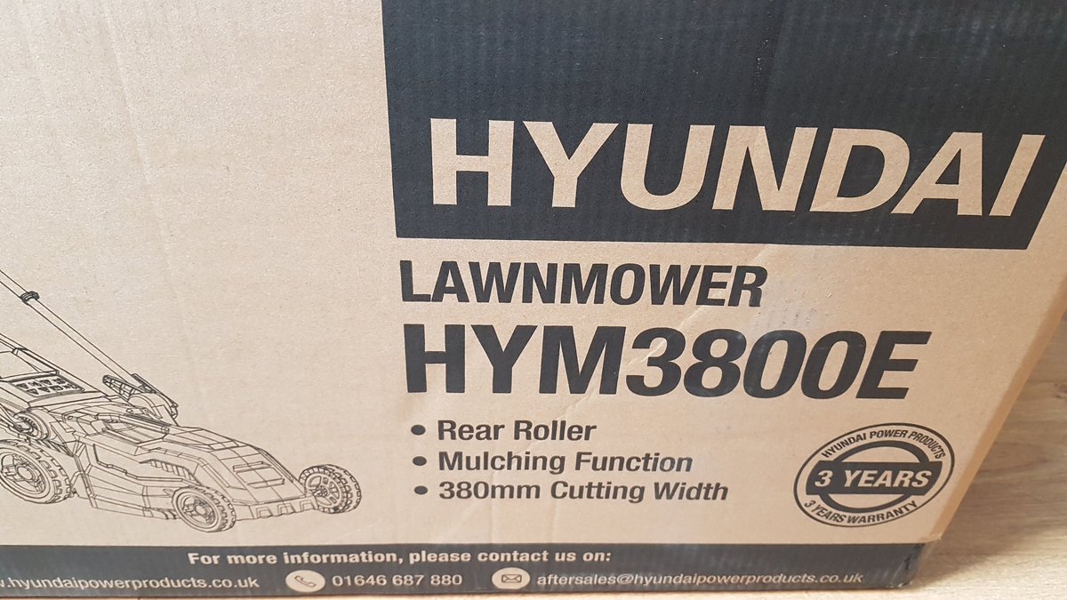 my new mower arrived so I'm off to cut the grass in a small chunk of Mainland UK.