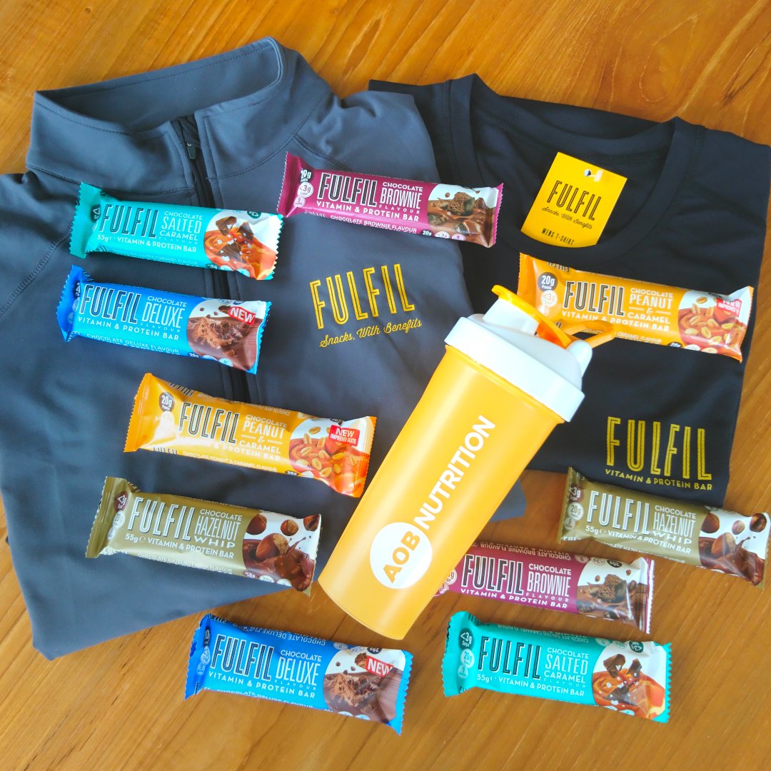 AOBNutrition's tweet photo. 🤩🤩 WHO'S UP FOR A FULFIL GIVEAWAY?? 🤩🤩
You know the drill -
1) Follow our page
2) Retweet
3) Enter via our Instagram and Facebook pages too (optional) https://t.co/OlJ5vJ8UUj