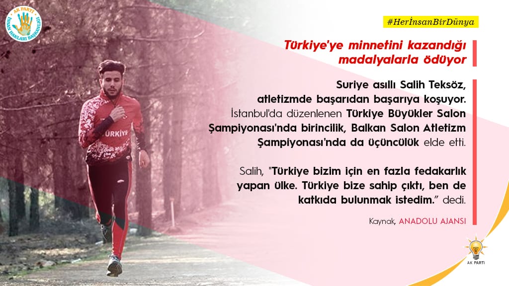 AkInsanHkl's tweet photo. İmkanları bizden fazla olan ülkeler mültecilere kotalar koyarken biz herkese kucak açtık. #HerİnsanBirDünya #DünyaMültecilerGünü https://t.co/IYKGbO5zm5