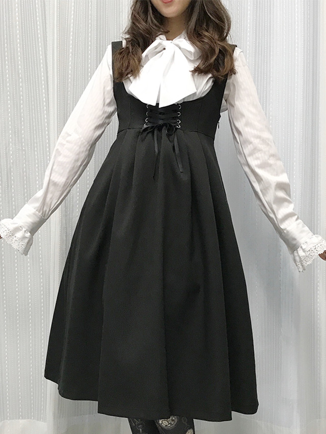 MIHO MATSUDA ミホマツダ ジャンパースカート ブラック 美品