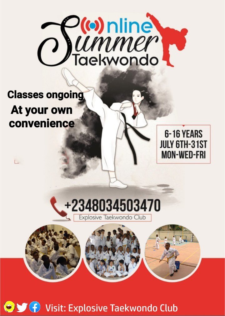explosivetkd's tweet image. Apparently we started our online classes about 4 years ago. Though it seem a bit unconventional then. Today however,  it's the universal way of life. Welcome to class everyone. @TaekwondoCymru @LittleMillTKD @LentsTaekwondo @USA_Taekwondo @BritTaekwondo @Baroudy_TKD @RythmFMbenin