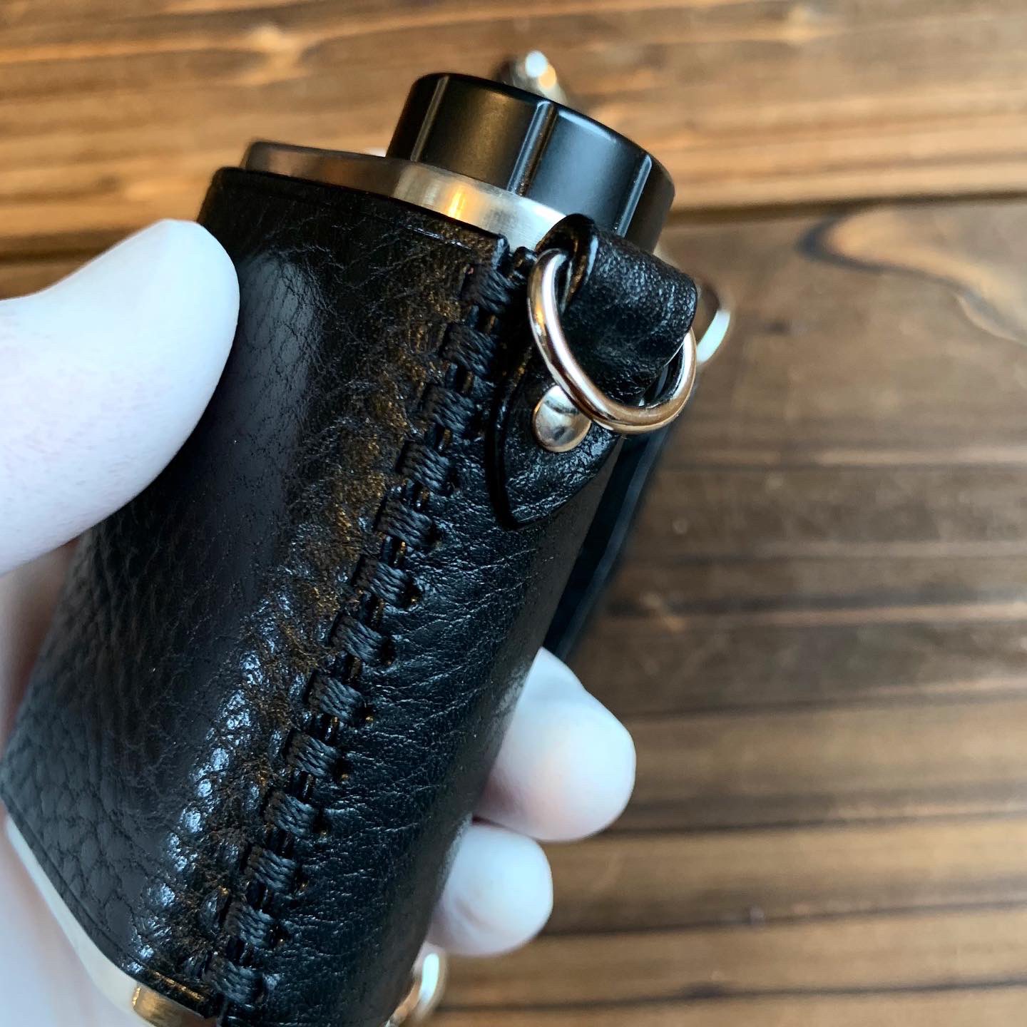 Rad Customs Custom Order Istick Pico Skin Short Type D Ring Strap Attachment Ring Leather Toscana Black Metal Parts Nickel Pico Skinのショートタイプでのオーダー T Co Fdjt9cijmw T Co Bm70ng02qe