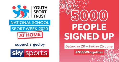 Day 1 #NSSWtogether-in a year of illness &amp; isolation a plea to those committed to children’s devlpmt to confirm the Primary PE&amp;Sport Premium-a message is being sent-the only catch up that matters is academic,not young people’s wellbeing <a href="/annelongfield/">Anne Longfield</a> <a href="/vickyford/">Vicky Ford</a> <a href="/BorisJohnson/">Boris Johnson</a>