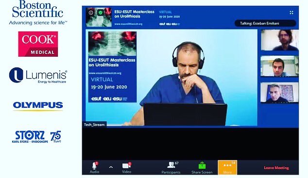 Laurent Massart (@laurent_massart) on Twitter photo ESU-ESUT Masterclass on Urolithiasis organised completely virtualy : amazing job & awesome Congress ! 👍🏻 😄 <a href="/evanliats/">EVANGELOS LIATSIKOS</a> <a href="/kallidonis_p/">PKallidonis</a> <a href="/endouro/">Prof Bhaskar Somani</a> <a href="/emiliani_e/">Esteban Emiliani</a> #endourology #education ESU-ESUT Masterclass on Urolithiasis organised completely virtualy : amazing job & awesome Congress ! 👍🏻 😄 <a href="/evanliats/">EVANGELOS LIATSIKOS</a> <a href="/kallidonis_p/">PKallidonis</a> <a href="/endouro/">Prof Bhaskar Somani</a> <a href="/emiliani_e/">Esteban Emiliani</a> #endourology #education