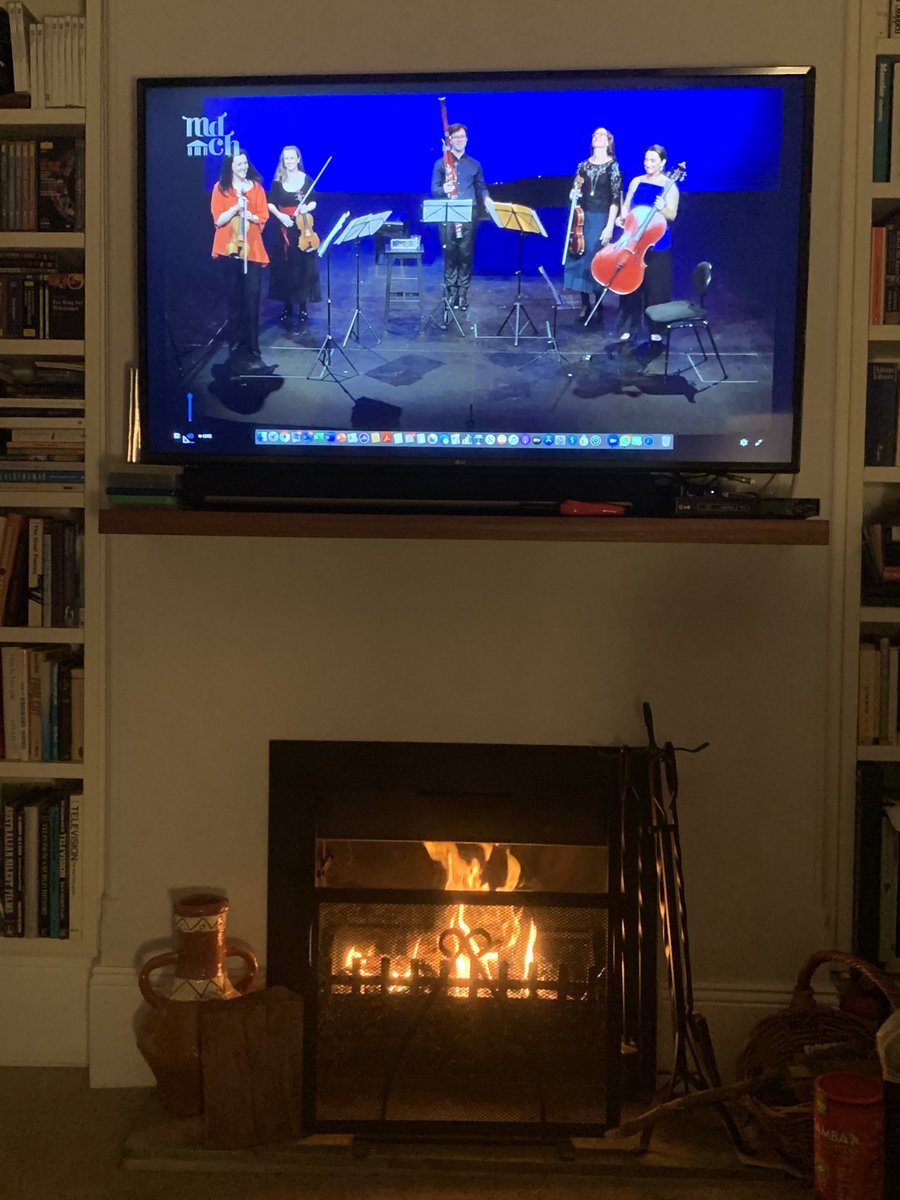 cappsmj's tweet photo. So happy to have figured out how to cast the Melbourne Digital Concert Hall on my TV and Sonos. Hooray. #artsolationwithMDCH #artsandculture https://t.co/Tuwby2jmrs
