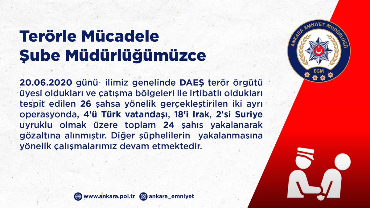 EmniyetAnkara's tweet photo. #TerörleMücadele
#Emniyet https://t.co/vv4r6hwbIE