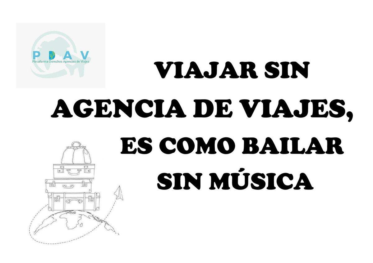 argarviajes's tweet photo. Leitour Viajes sigue con la campaña de la PDAV, Plataforma por los Derechos de las Agencias de Viaje. Porque viajar sin agencias es como bailar sin música. Porque las agencias no pueden parar.
#PDAV #plataformaderechosagenciasviaje #covid_19 #nopodemosparar #trabajo https://t.co/bqDD0aB4dZ