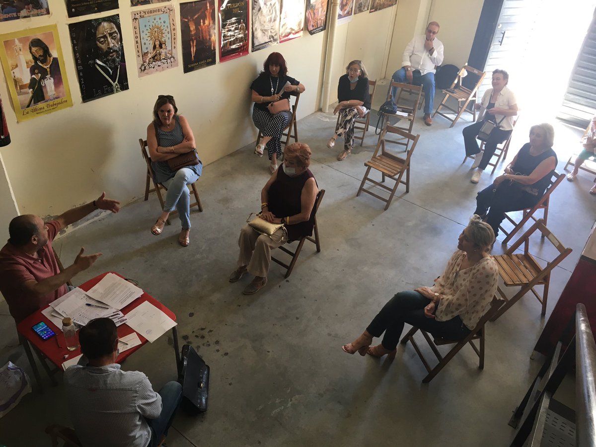 Reunión de la Federación de Teatro Aficionado de #Córdoba <a href="/fegtaco/">FEGTACO</a> 
Para analizar los resultados de la muestra. Actuaron 8 grupos y se suspendieron 5 por el covid.