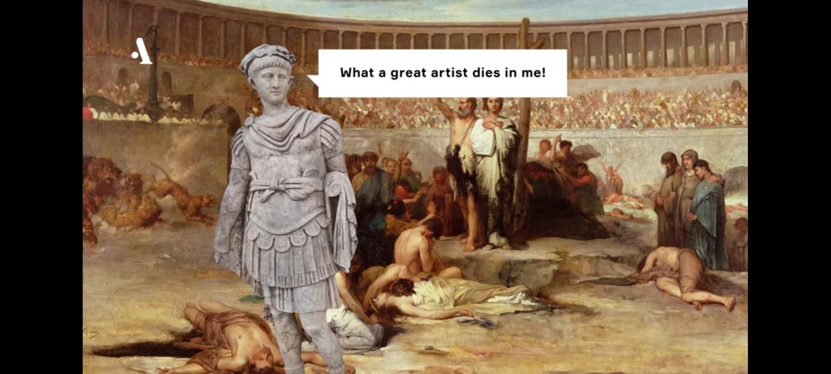 His son the famous Nero became the emperor who allegedly set Rome ablaze, accusing the first Christians of arson he later on took his own life.By now states of the empire were not decided by the senate but the Praetorian Guards, the emperor's personal security force.