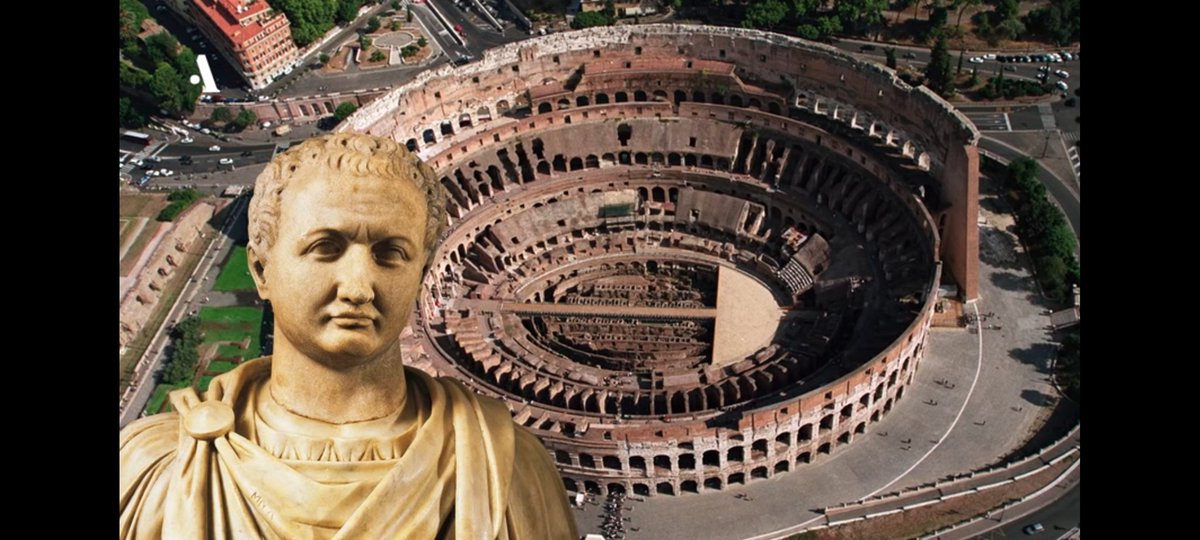 Afterwards he assumed the title of "Merciful" and opened the coloseum for the general public. After such festivities, Vesuvius destroyed the Pompei, half of Italy was plagued and Titus became a God.